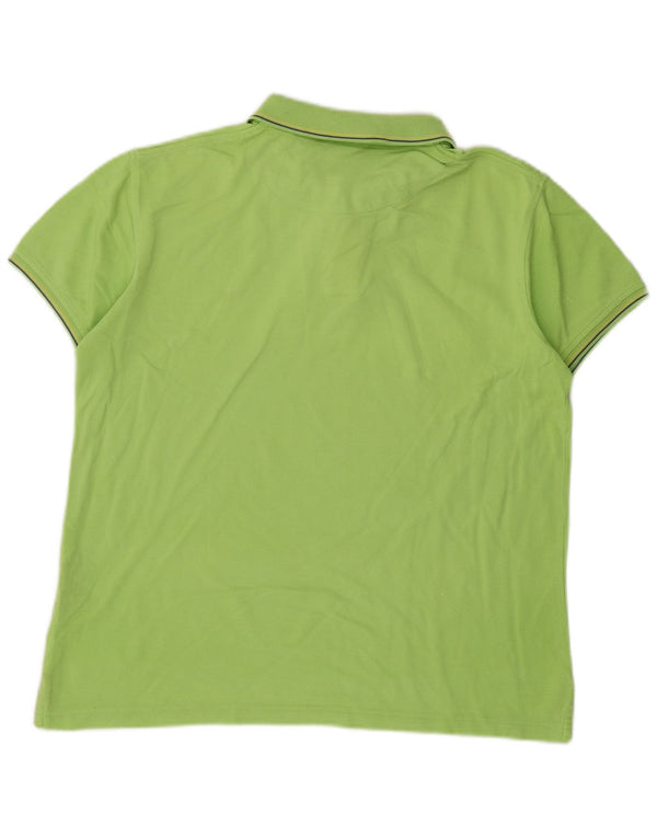 Męska koszulka polo o wąskim kroju Harmont & Blaine, duża, zielona bawełna