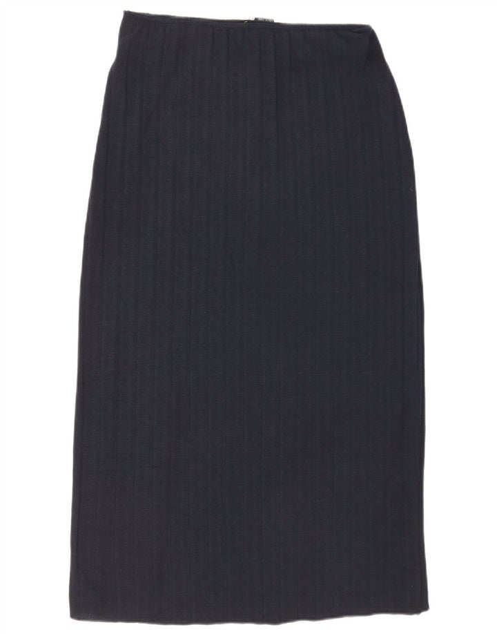 Spódnica midi damska Zara Medium W28 Granatowa