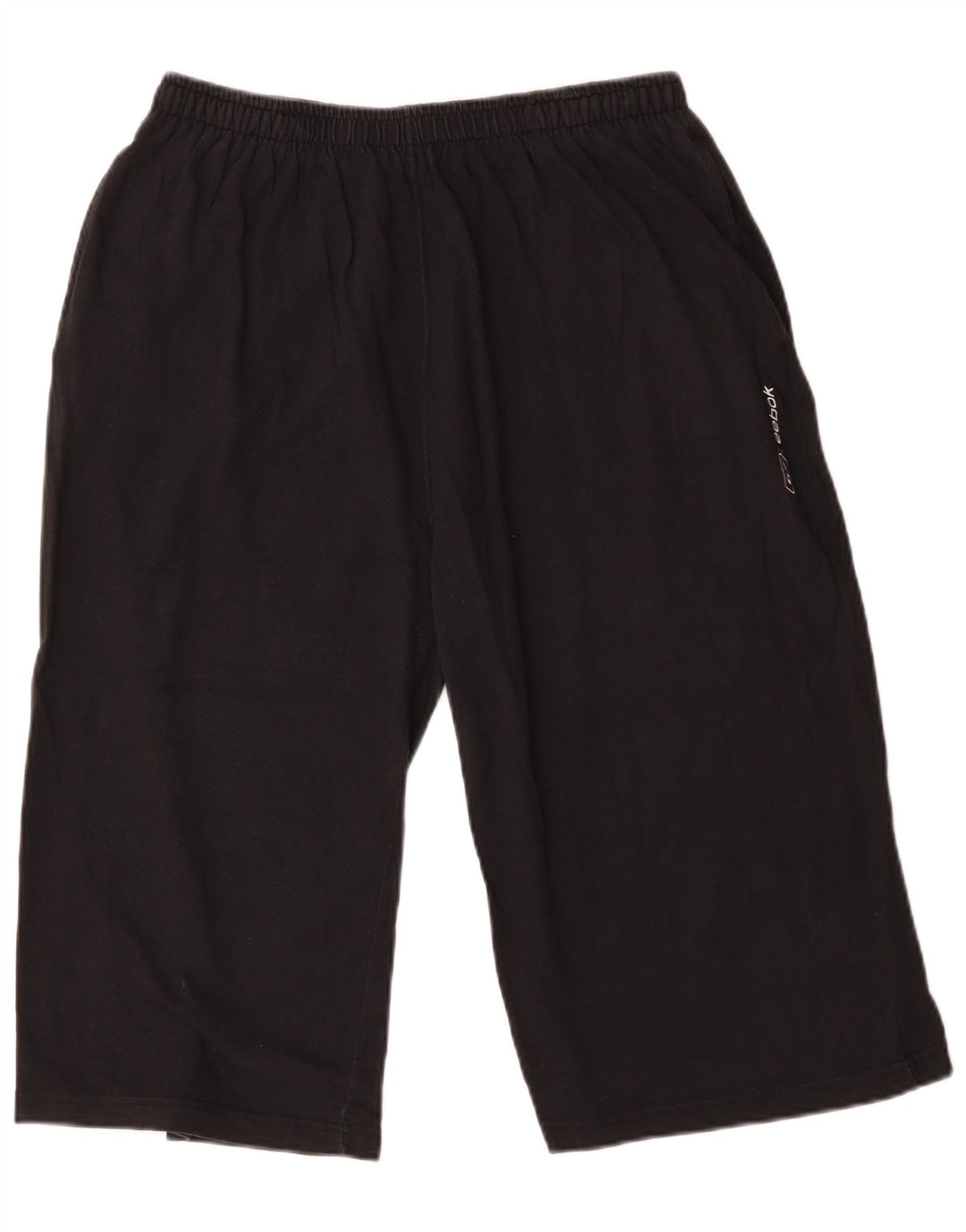 Męskie spodenki sportowe Reebok Bermudy XL, czarne, bawełniane
