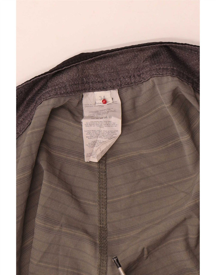 Męskie spodenki kąpielowe Rip Curl, duże, szare, poliestrowe paski
