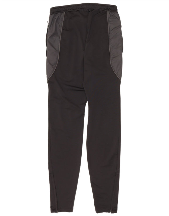 Męskie spodnie dresowe Nike Dri Fit, mały, czarny poliester z blokami kolorów