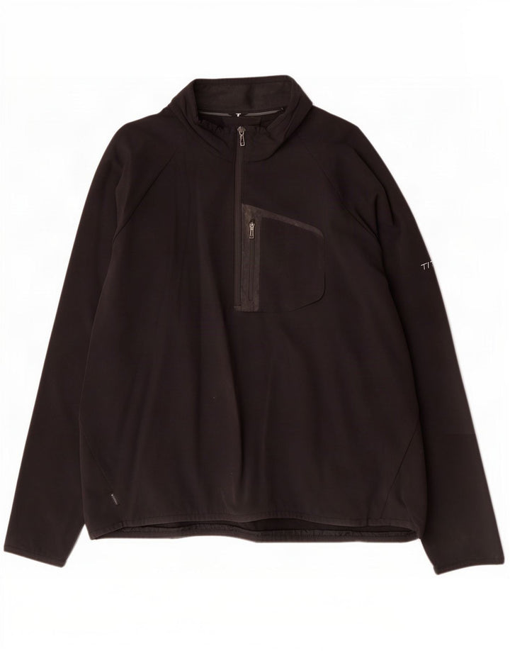 Męska bluza dresowa Columbia Titanium Top Jacket 2XL Czarny nylon