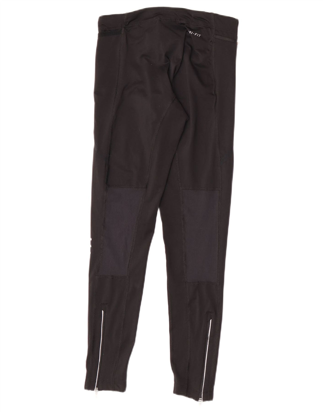 Damskie legginsy Nike Dri Fit UK 6 XS, czarny poliester z blokami kolorów