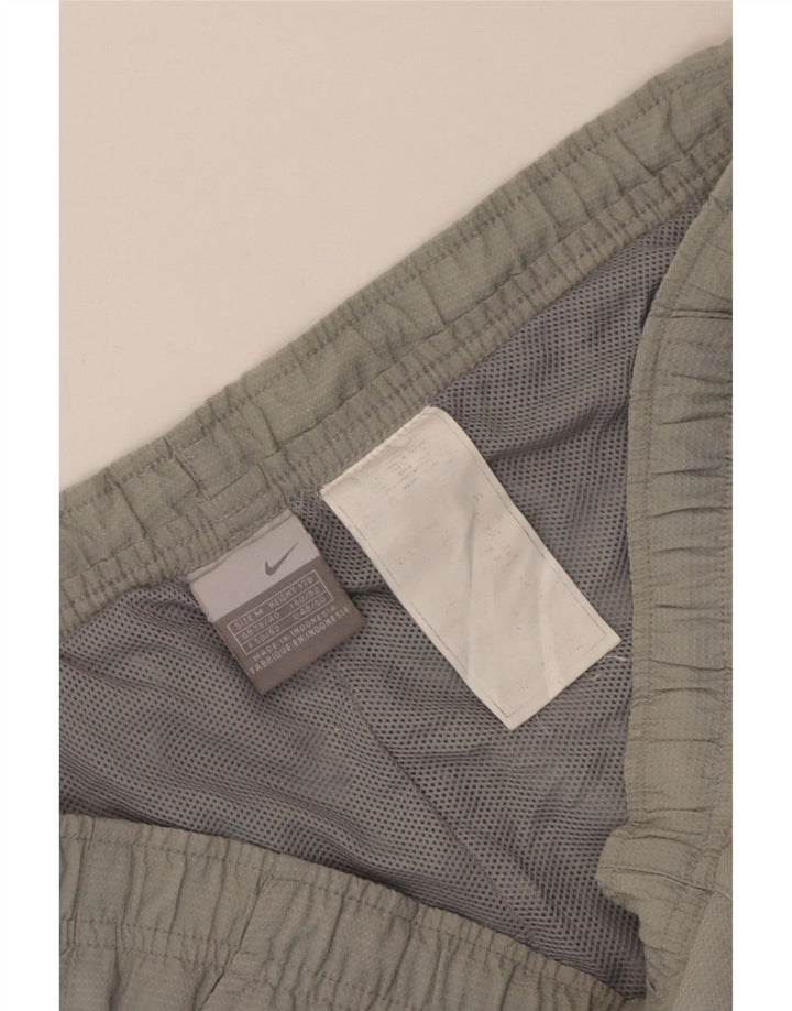 Męskie spodnie dresowe Nike Joggers UK 38/40 w średnie szare paski