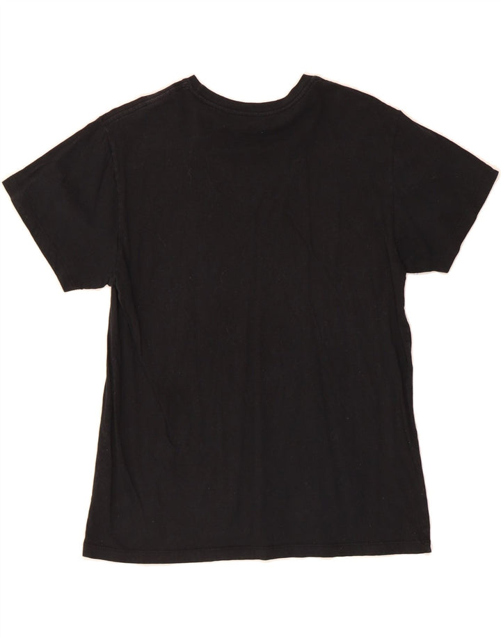 CONVERSE Womens Graphic T-Shirt Top UK 14 Medium Black Vintage Converse and Second-Hand Converse from Messina Hembry 