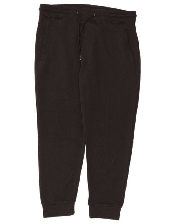 Damskie spodnie dresowe ZARA Joggers UK 14, duże, czarne, poliestrowe