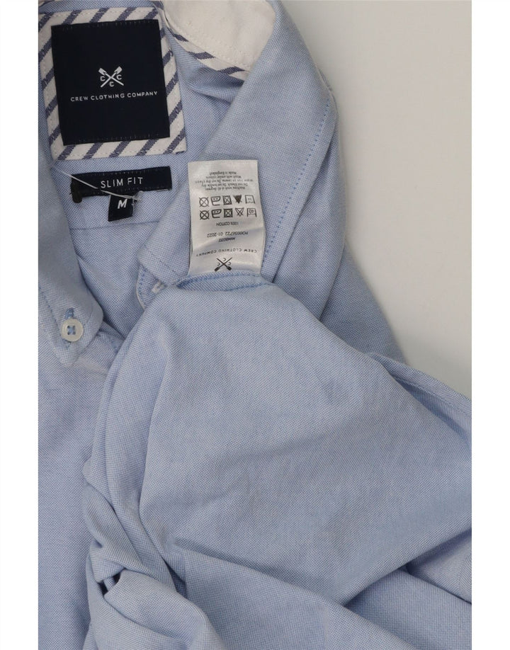CREW CLOTHING Koszula męska slim fit, bawełniana, w kolorze średnioniebieskim