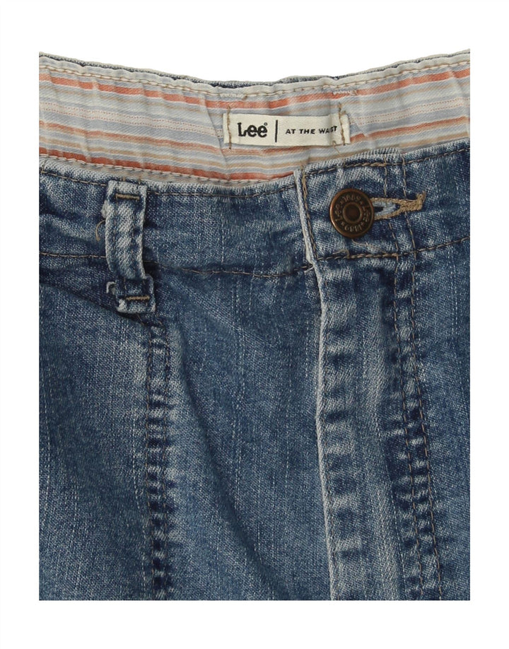 LEE Womens High Waist Denim Shorts W32 Large  Blue Vintage Lee and Second-Hand Lee from Messina Hembry 