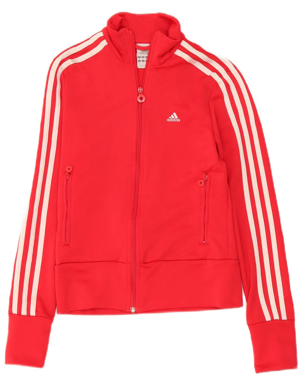 Damska kurtka dresowa Adidas UK 8, mała różowa