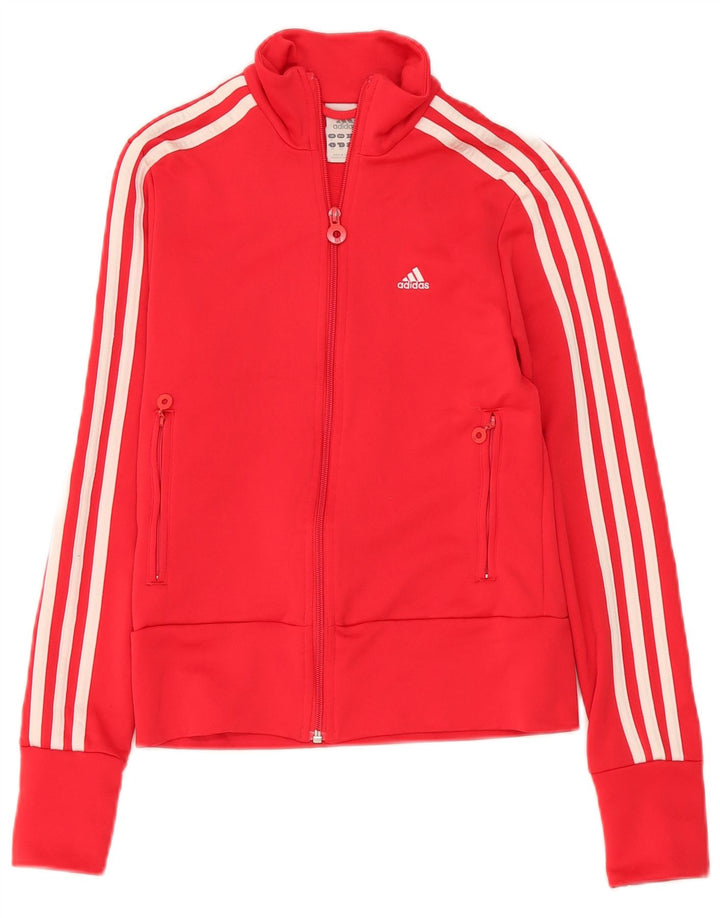 Damska kurtka dresowa Adidas UK 8, mała różowa