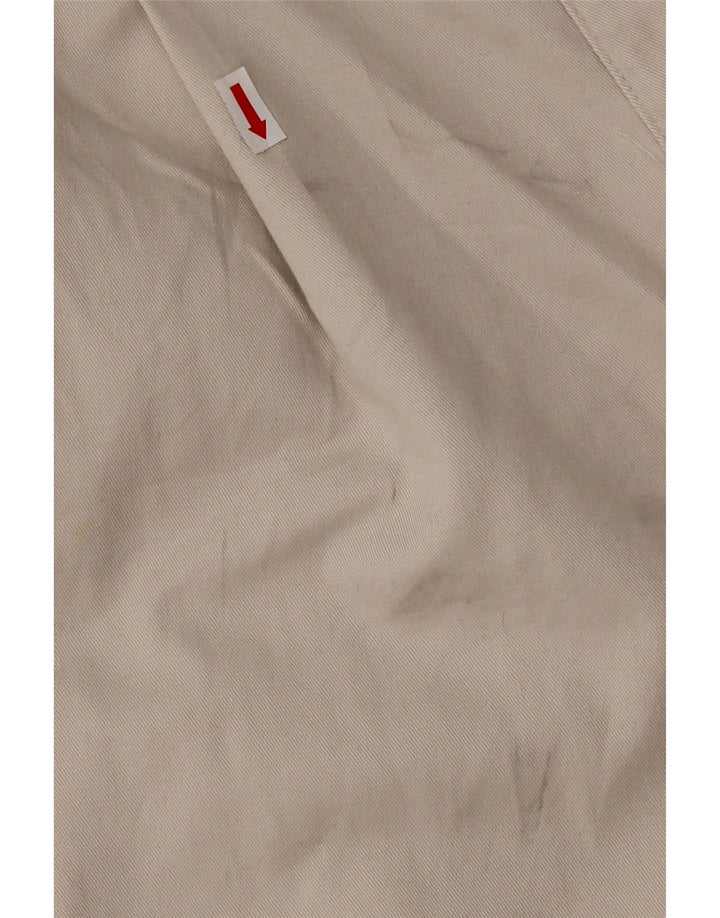 Męskie spodenki chino DOCKERS Stain Defender W38 XL, szara bawełna