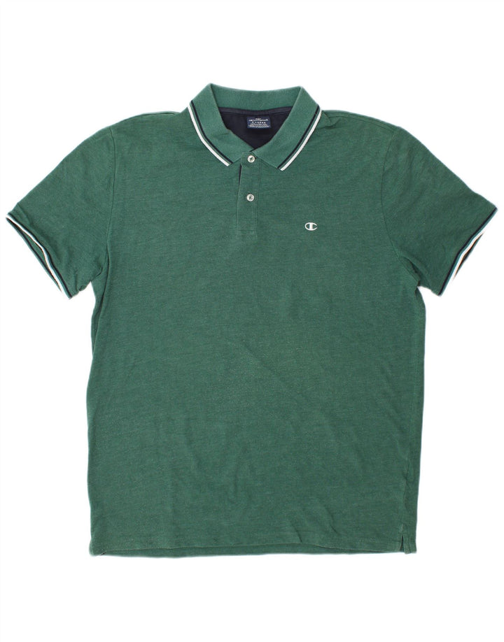Męska koszulka polo Champion XL w zielone paski
