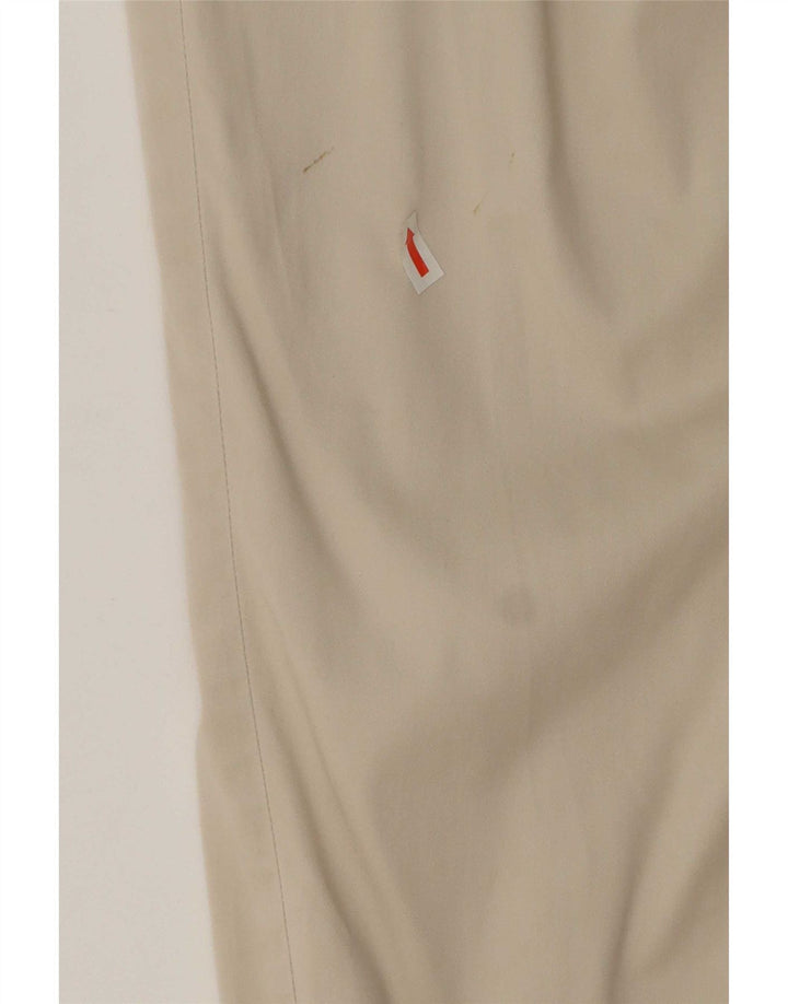 Spodnie Marks & Spencer Damskie Straight Capri UK 12 Medium W30 L22 Beżowe