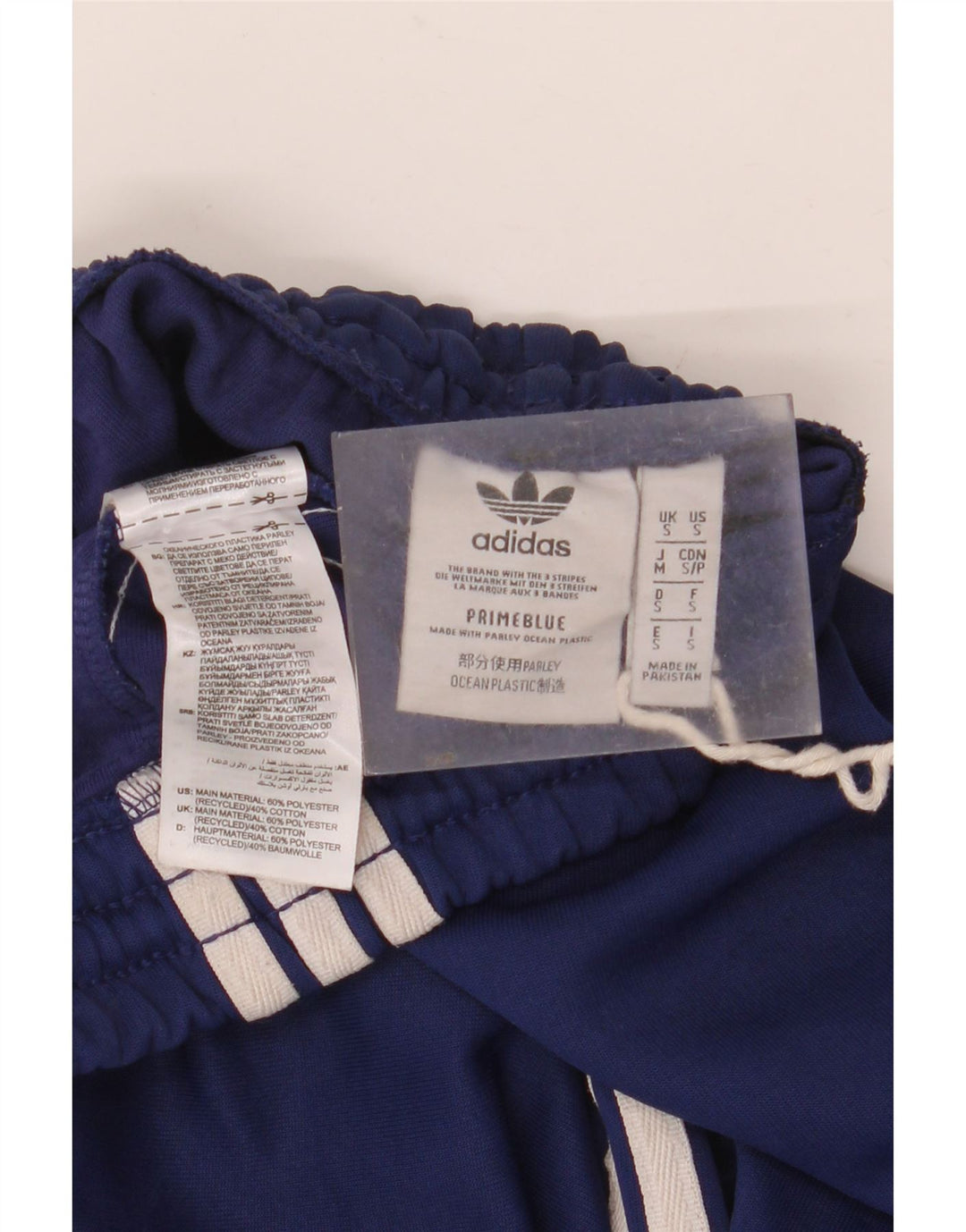Adidas Męskie spodnie dresowe Joggery Średni granatowy poliester