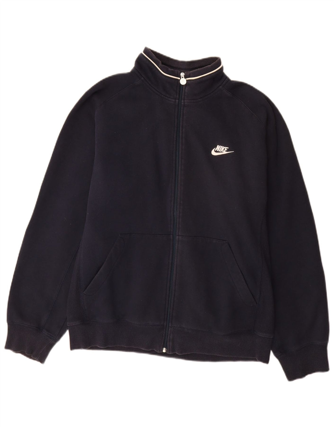 Kurtka męska dresowa Nike UK 38/40 Średni granatowy, bawełniany
