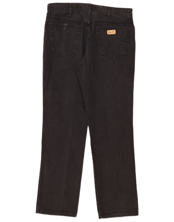 Męskie jeansy WRANGLER Texas Straight W36 L32, czarne, bawełniane