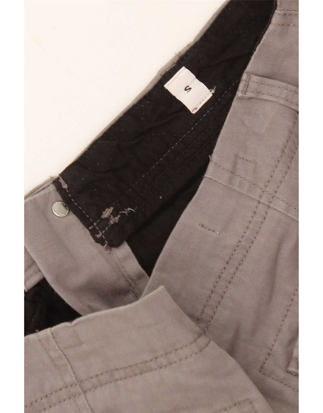 Męskie spodenki cargo Jack & Jones Comfort Fit, małe W29, szara bawełna