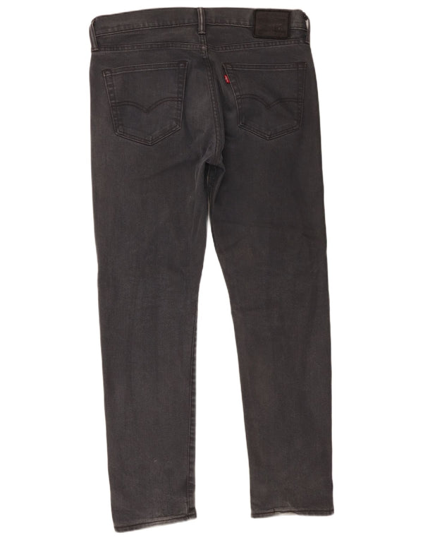 Męskie jeansy Levi's W34 L32 Szara bawełna