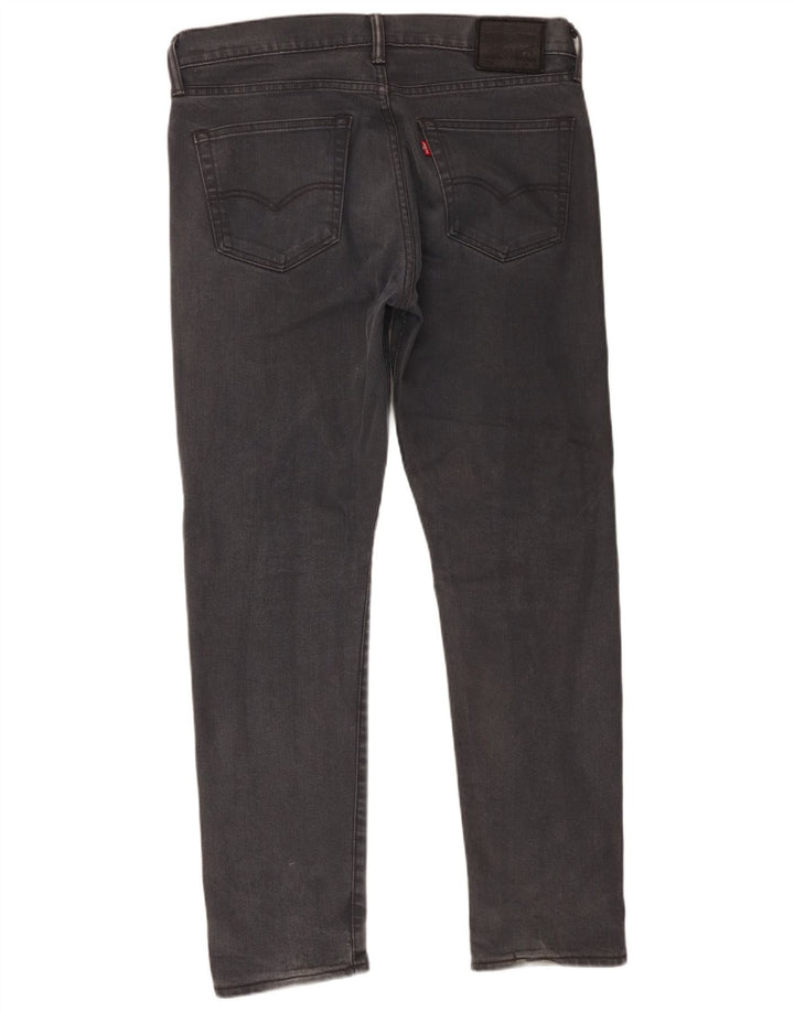 Męskie jeansy Levi's W34 L32 Szara bawełna