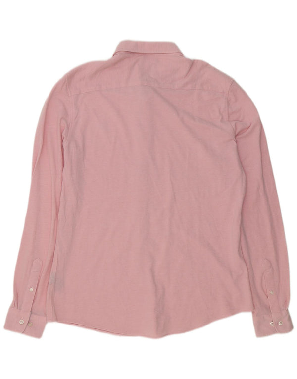 Crew Clothing Męska koszula slim fit XL, różowa, bawełniana