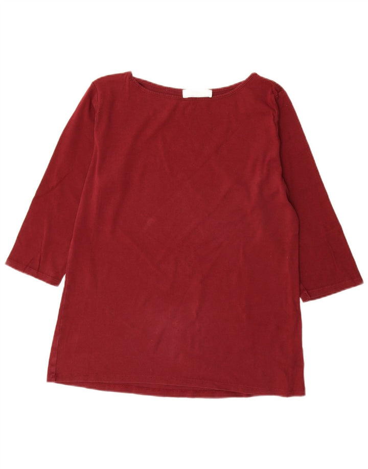 Damski top Zara z rękawem 3/4, UK 18 XL, czerwony