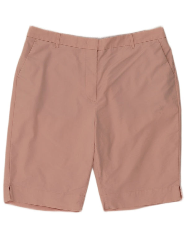 Marks & Spencer Damskie spodenki Chino UK 16 Large W36 Różowa bawełna