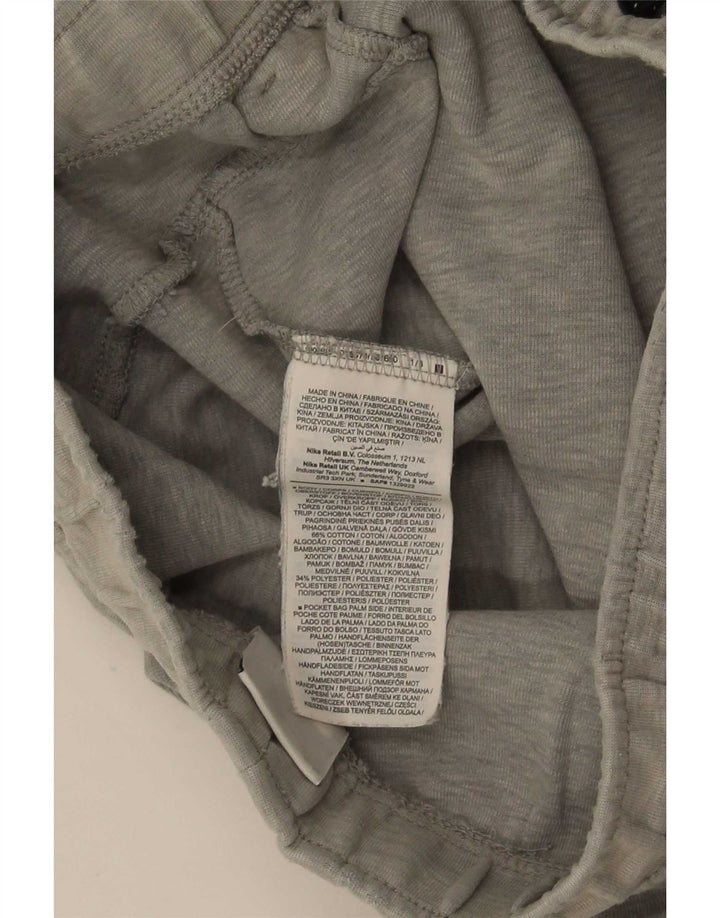 Męskie spodnie dresowe Nike Męskie joggery Małe, szare, bawełniane plamki