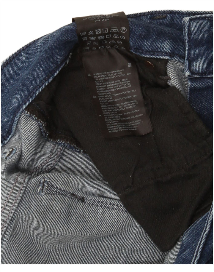 Damskie jeansy slim G-Star W29 L32 Niebieskie bawełniane