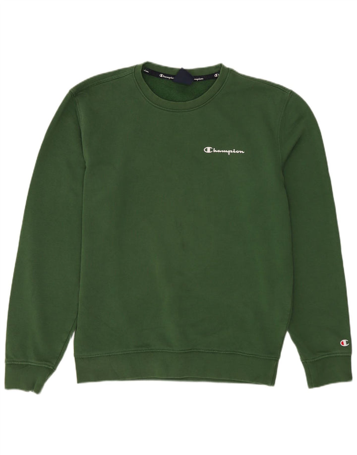 Bluza męska CHAMPION, sweter XS, zielony