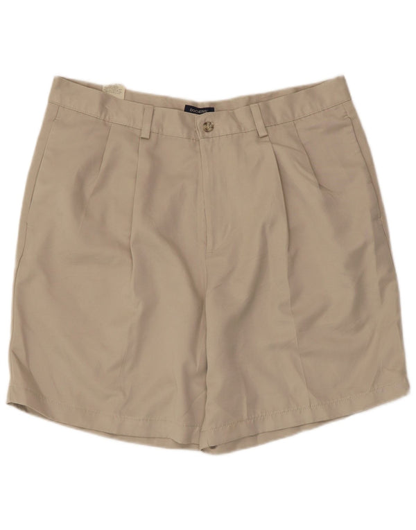 Spodenki męskie Dockers Pegged Chino W36, duże, beżowy poliester