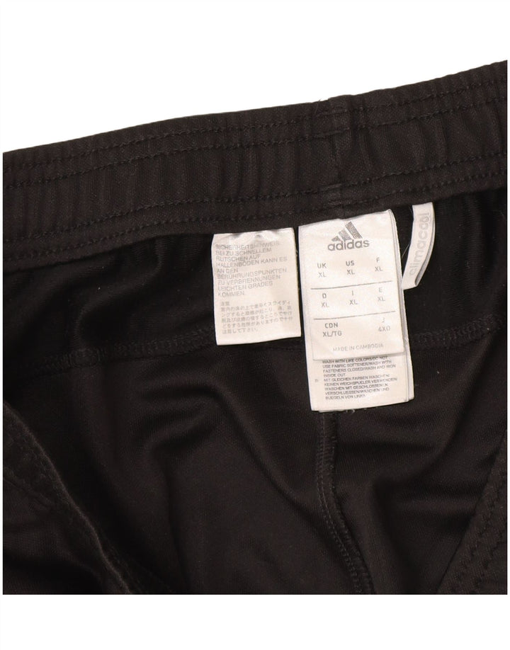 Męskie spodnie dresowe Adidas Climacool XL, czarne, poliestrowe