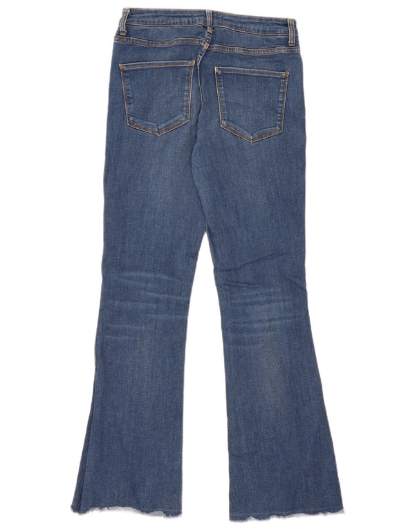 Damskie jeansy rozkloszowane Zara EU 38 Small W28 L31 Niebieskie