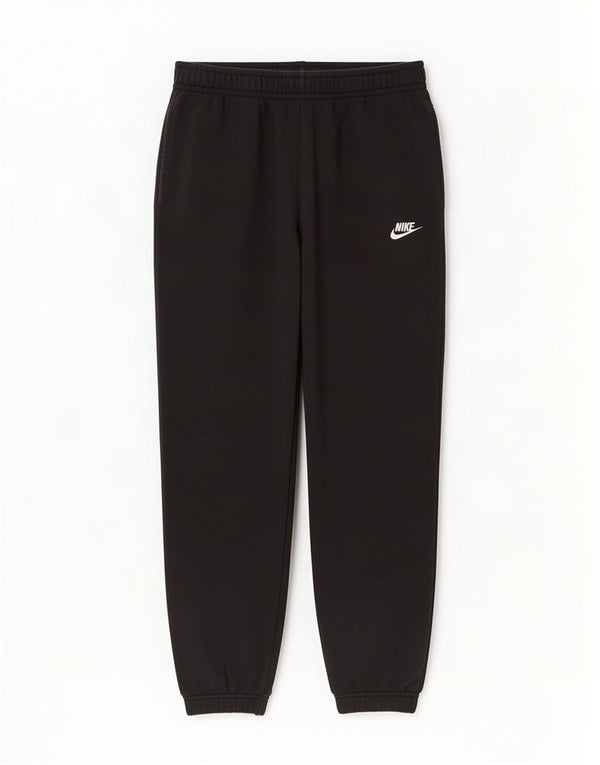 Męskie spodnie dresowe Nike, duże, czarne, bawełniane