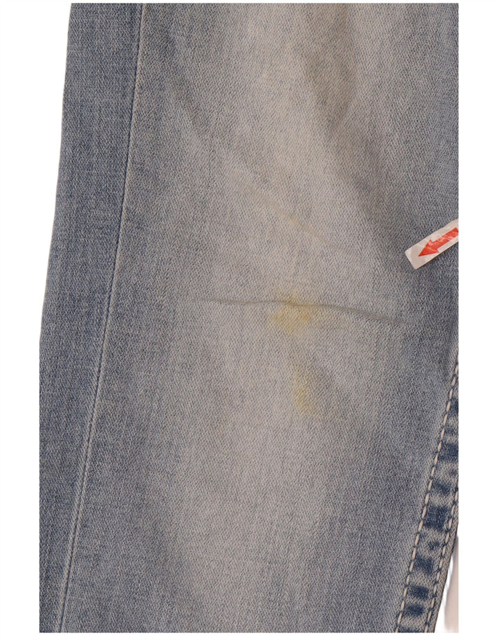 Damskie jeansy slim TRUE RELIGION W30 L29 Niebieskie, bawełniane