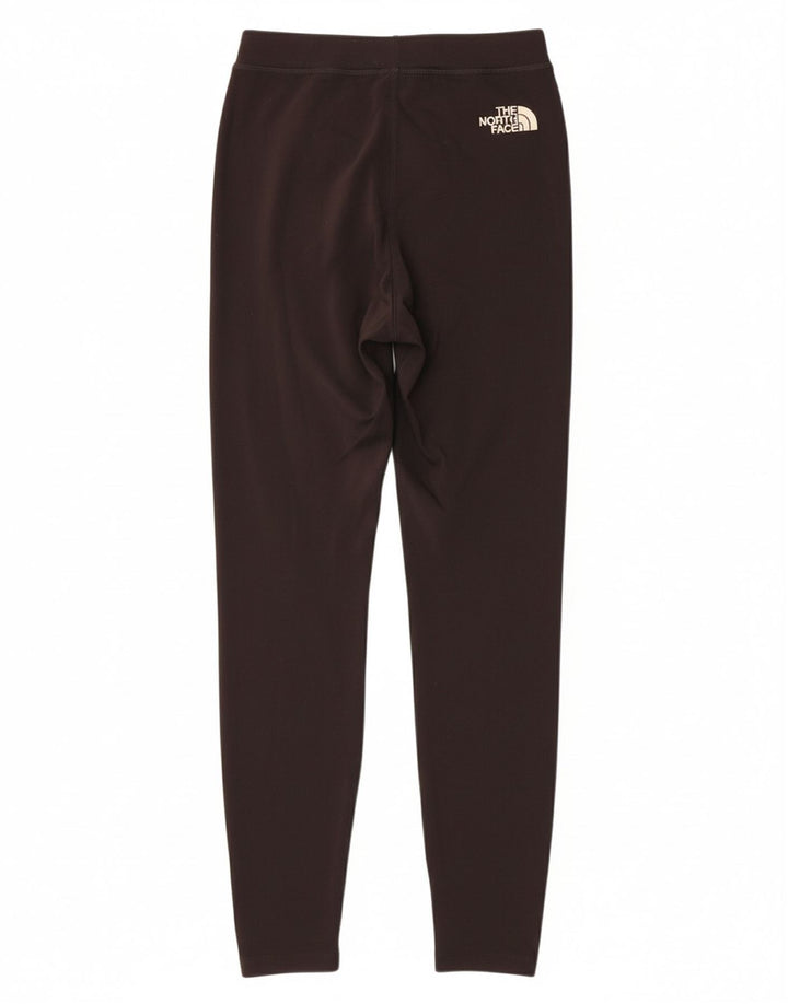 THE NORTH FACE Womens Graphic Leggings UK 8 Small  Black