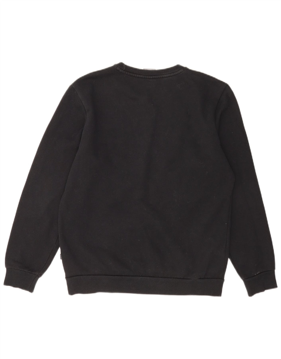 Męska bluza z grafiką Puma, mała, czarna, bawełniana