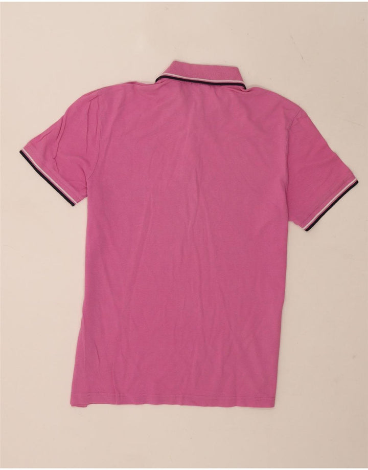 Męska koszulka polo Diadora XL w różowe paski