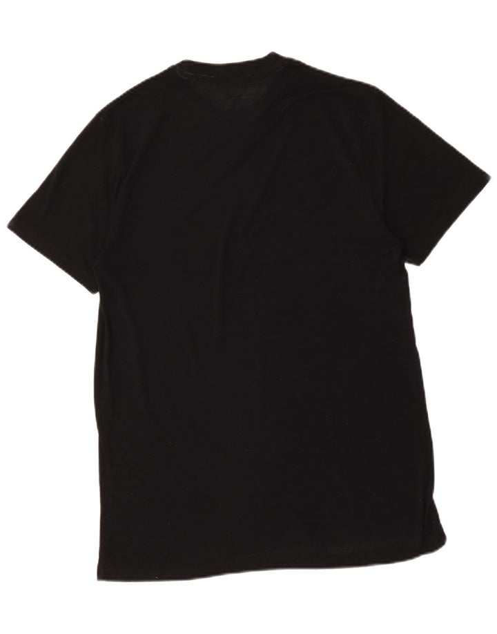 Męski T-shirt z grafiką Hard Rock Cafe Monachium, średni czarny