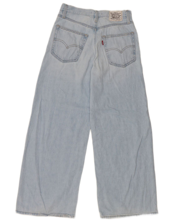 Damskie dżinsy Levi's XL Straight W23 L29 Niebieskie bawełniane