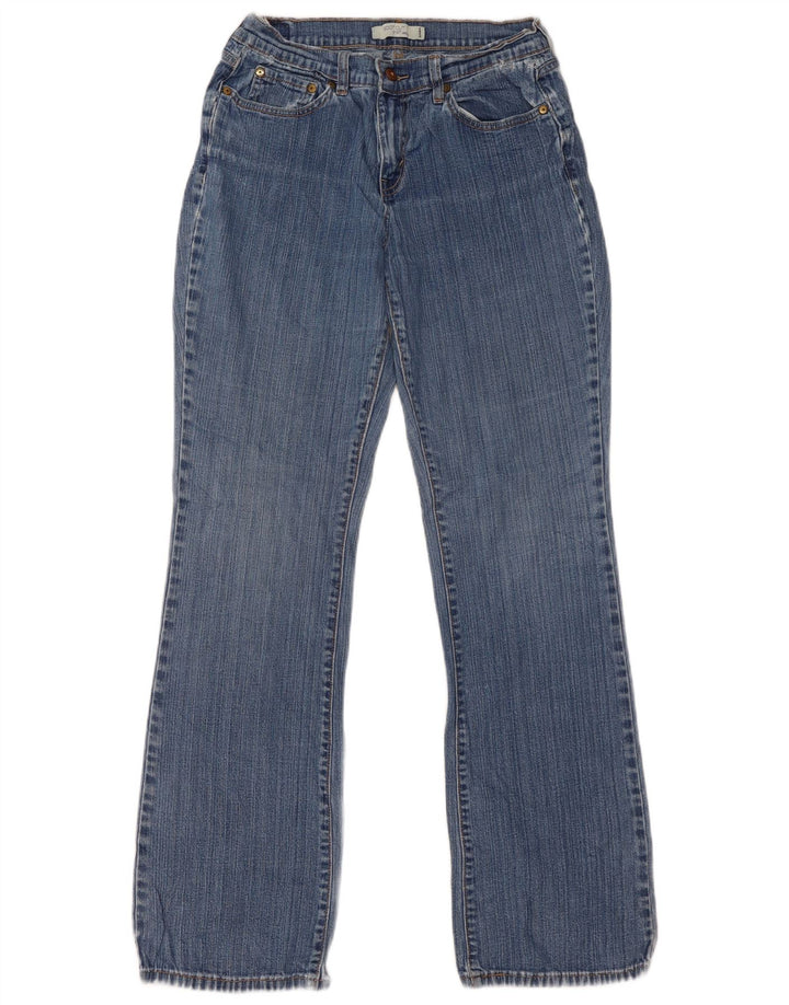 Damskie jeansy Levi's 515 Bootcut US 8 Medium W30 L34 Niebieska bawełna
