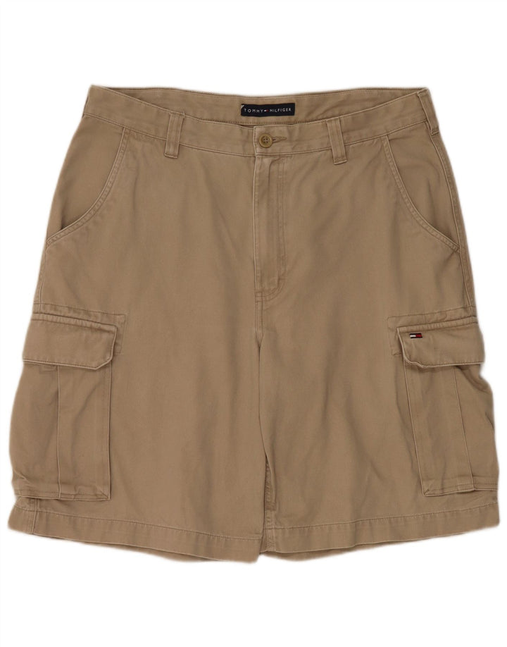 Męskie spodenki cargo Tommy Hilfiger W33 w kolorze średniego beżu, bawełniane