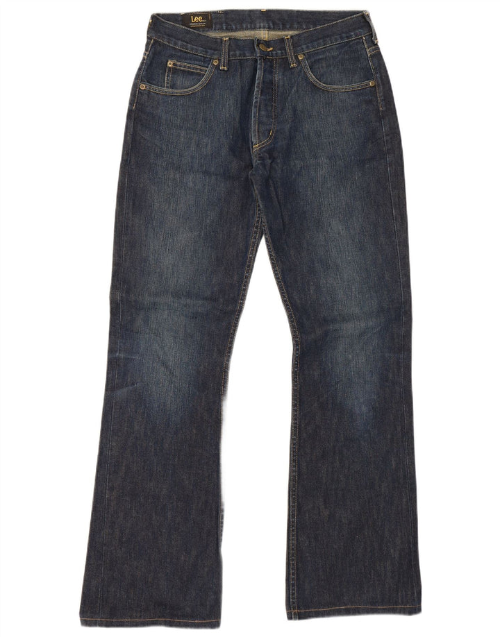 Męskie jeansy Lee Denver Bootcut W32 L32, niebieskie, bawełniane