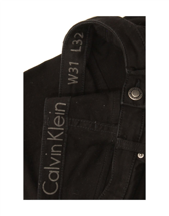 CALVIN KLEIN Womens Skinny Jeans W31 L29 Black Vintage Calvin Klein and Second-Hand Calvin Klein from Messina Hembry 