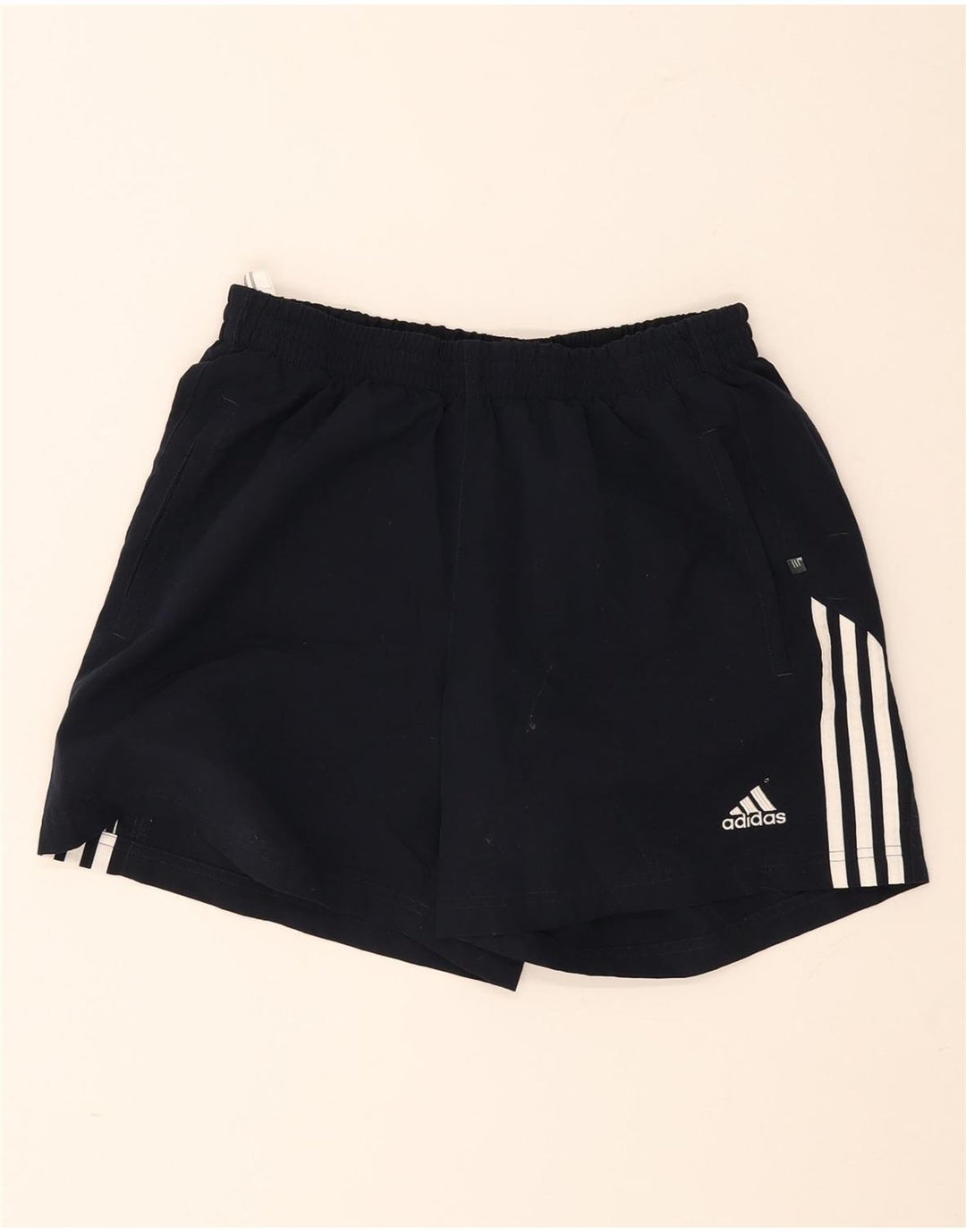 Męskie spodenki sportowe Adidas, duże, granatowe, z poliestru
