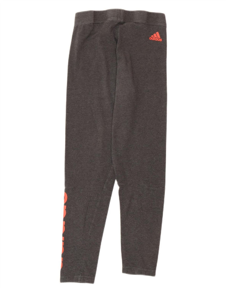 Damskie legginsy Adidas Graphic UK 8 Small Grey Flecked