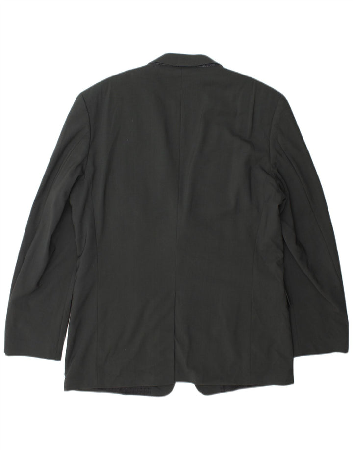 Męska marynarka zapinana na 2 guziki Hugo Boss EU 52 XL Szara wełna