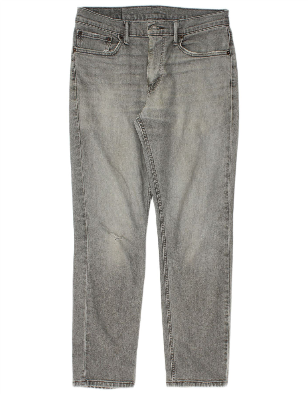 Męskie jeansy Levi's 511 w trudnej sytuacji, 32 L30, szara bawełna