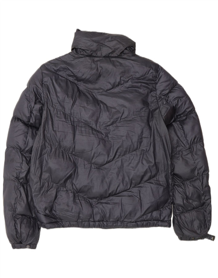 Męska ocieplana kurtka Massimo Dutti UK 36, mała, granatowa, poliestrowa