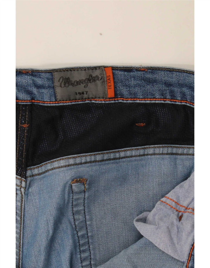 Męskie jeansy Wrangler w trudnej sytuacji W38 L27 niebieskie