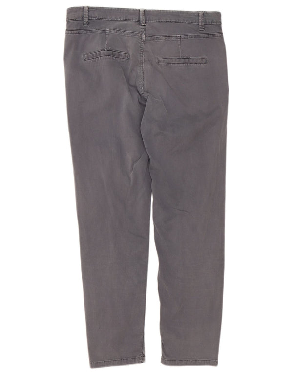 Spodnie damskie Zara Straight Chino EU 36 XS W26 L26 Szare